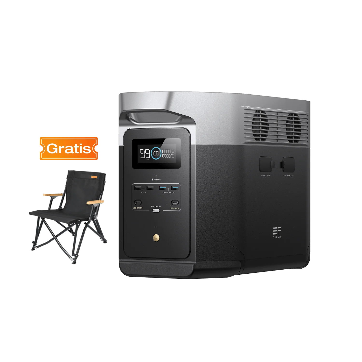 EcoFlow DELTA 2 Max Tragbare Powerstation - Image 3